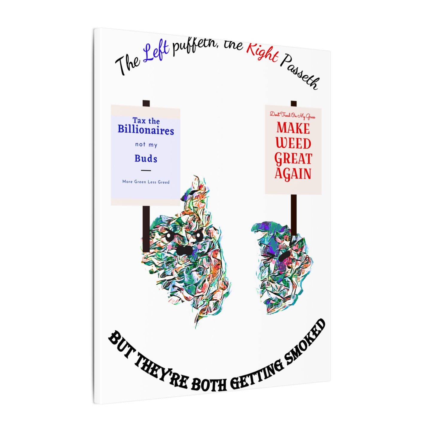 "United Strains of America" Canvas