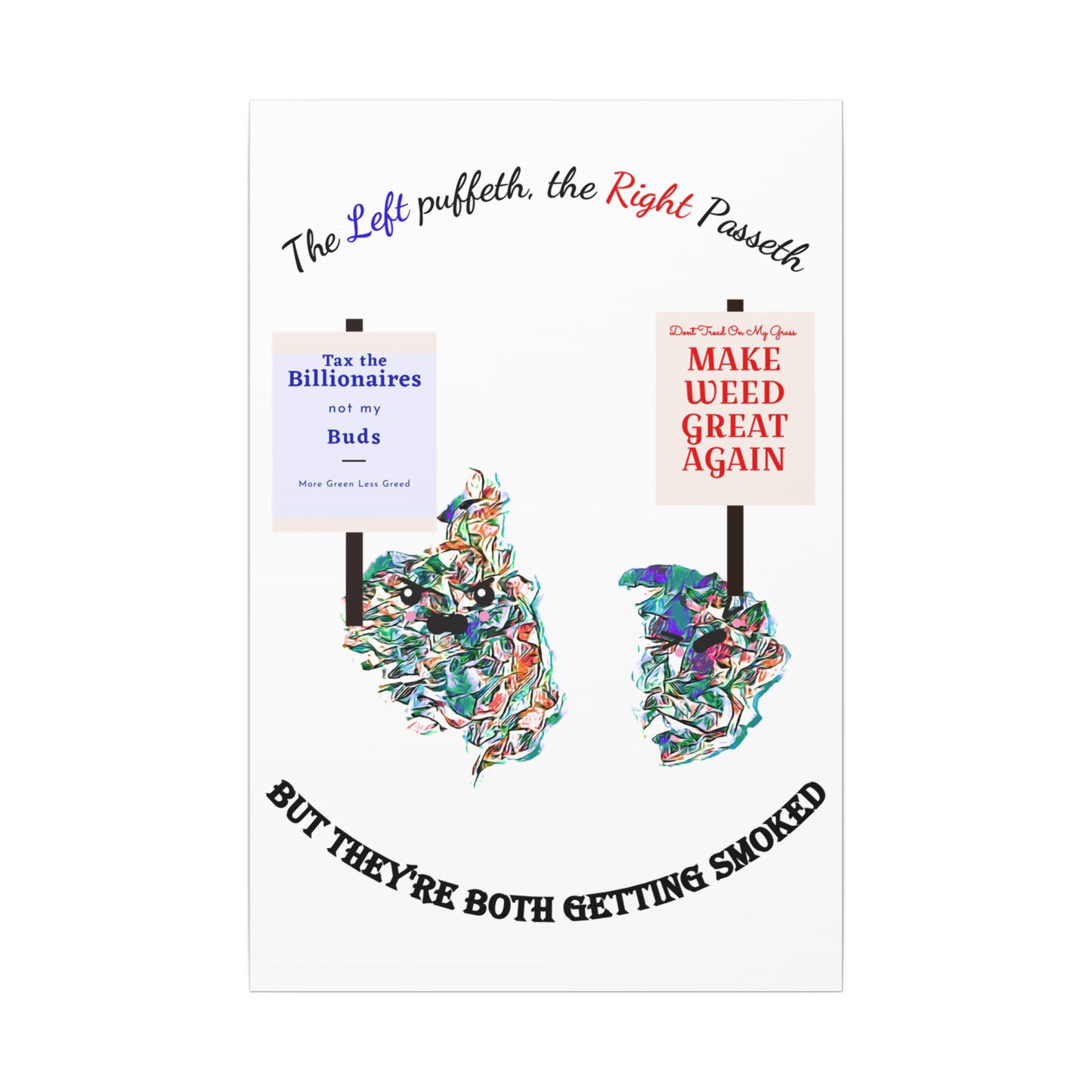 "United Strains of America" Canvas