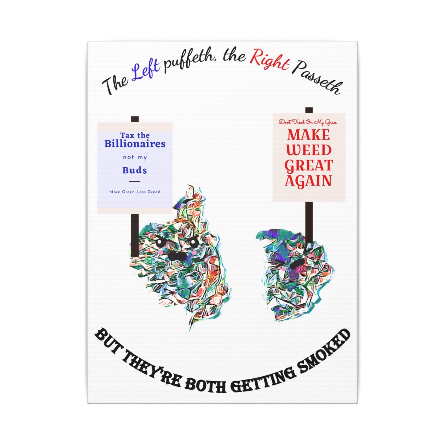 "United Strains of America" Canvas