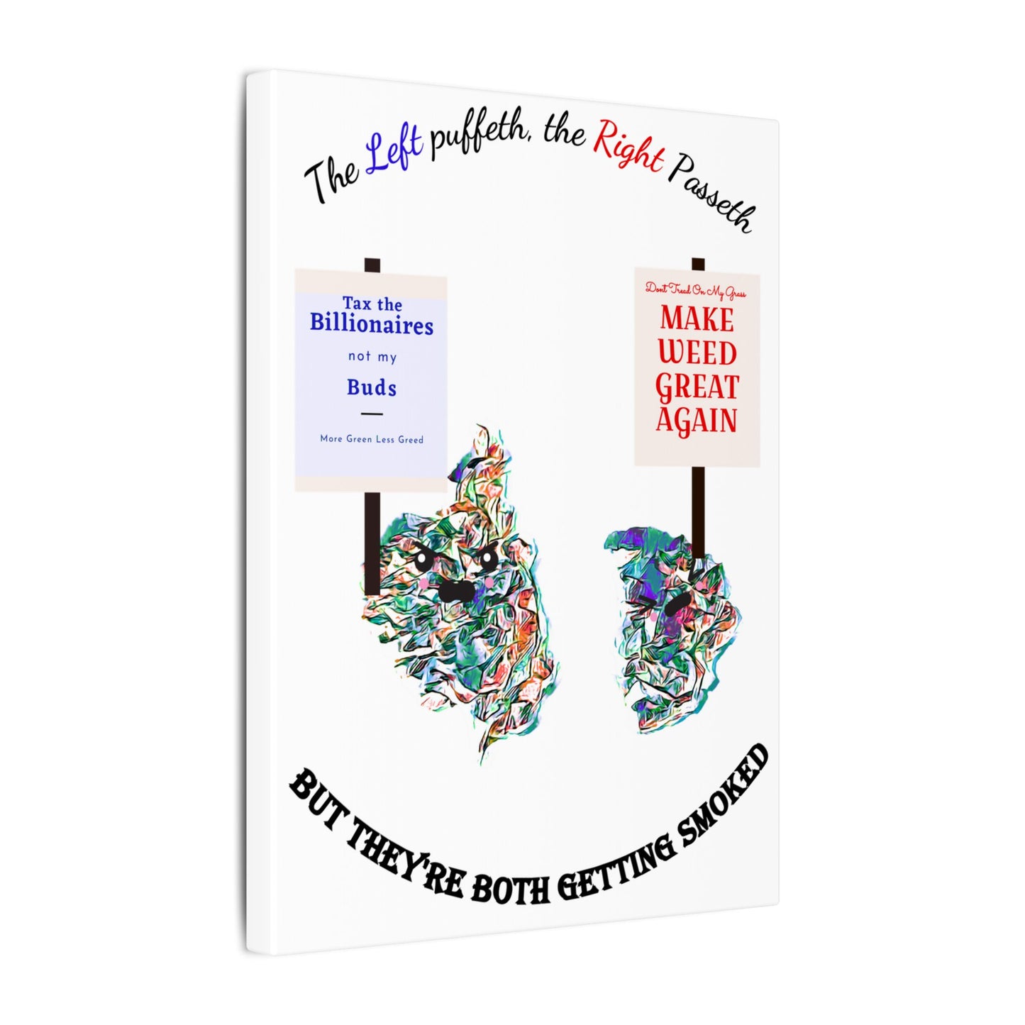 "United Strains of America" Canvas