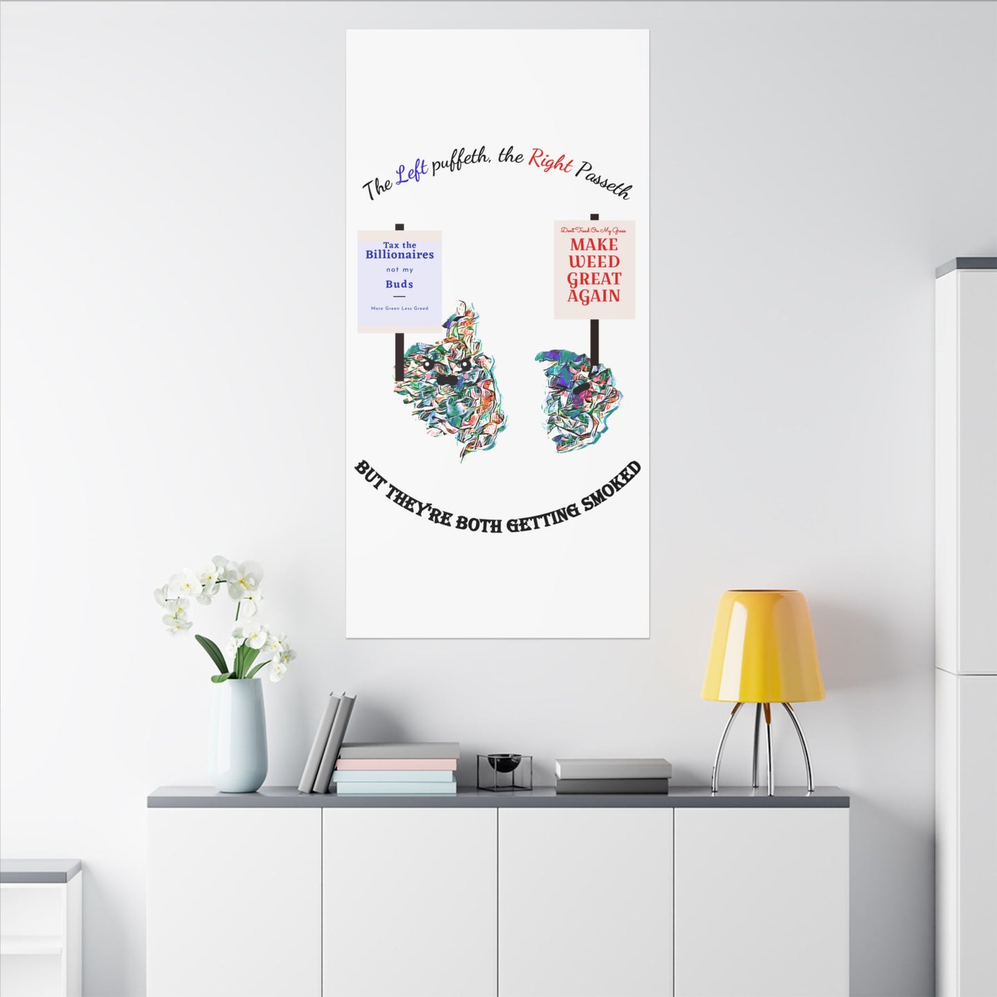 "United Strains of America" Canvas