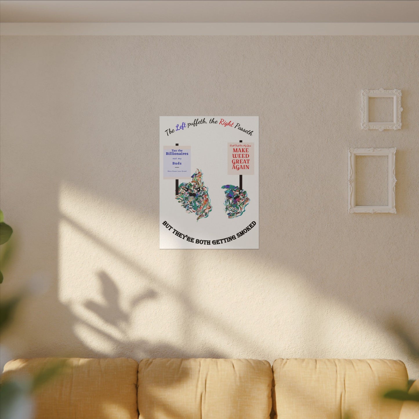 "United Strains of America" Canvas