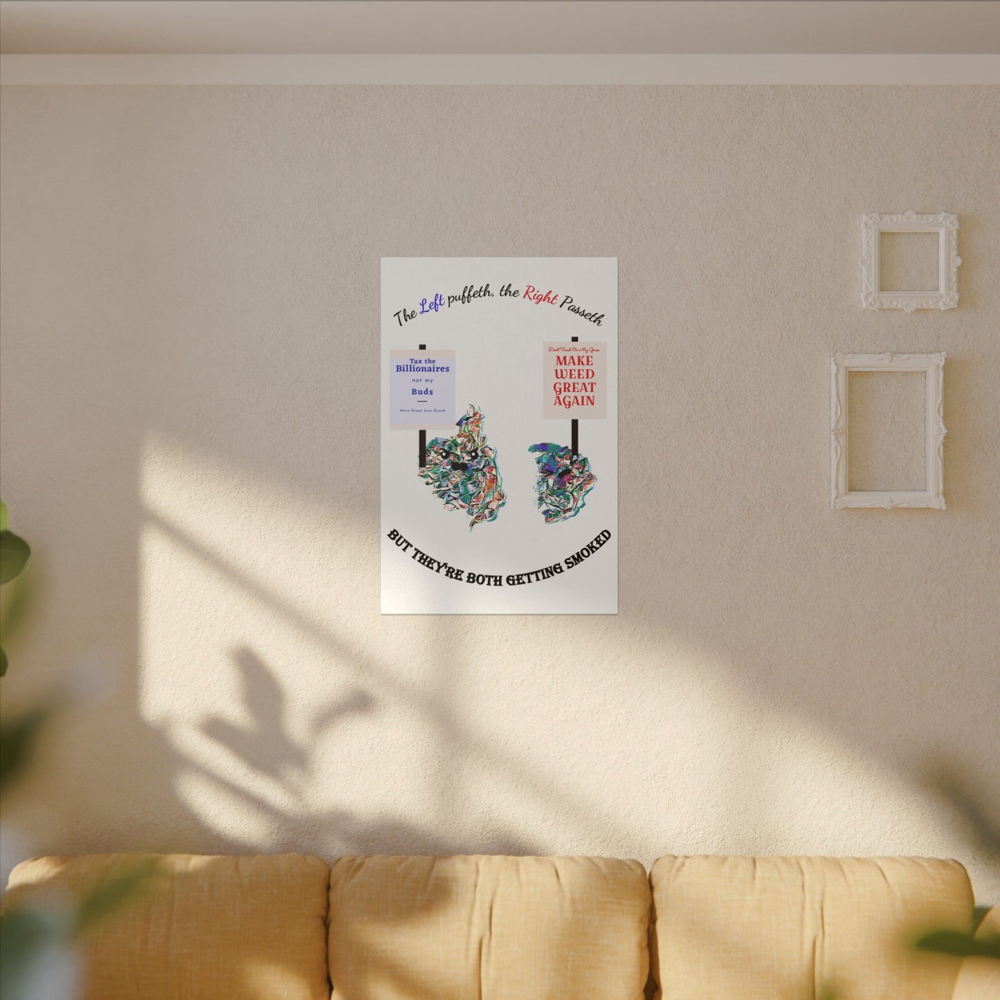 "United Strains of America" Canvas