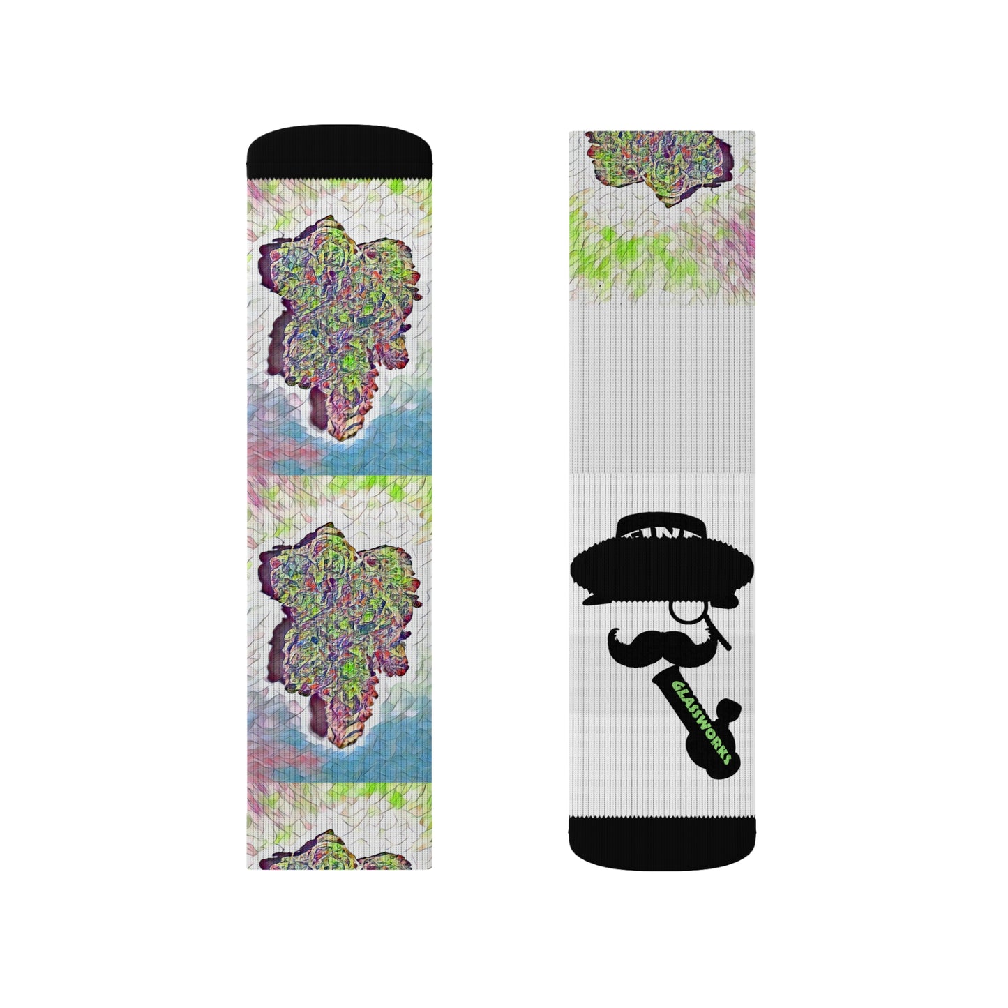 Fine Herbs Nug Sublimation Socks