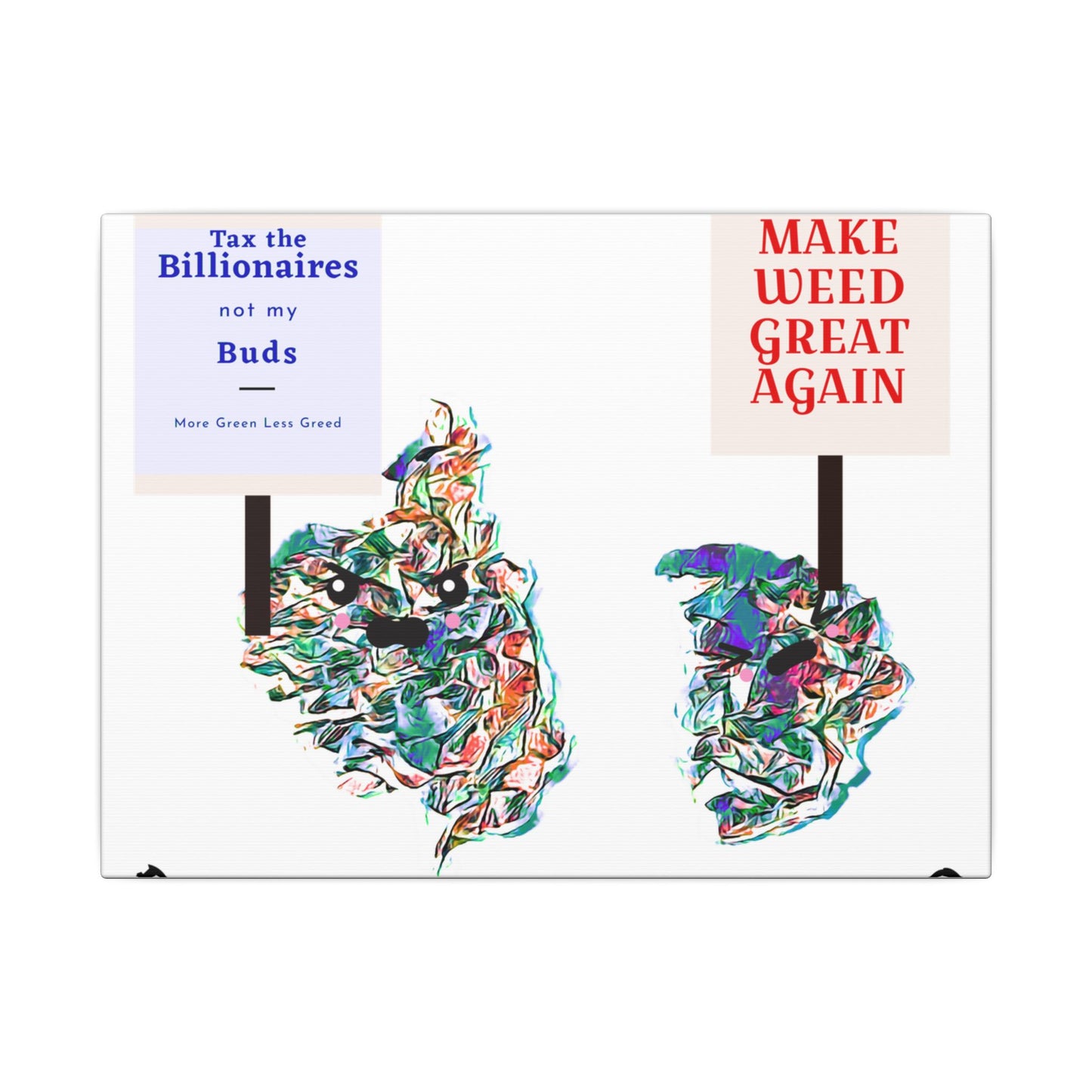 "United Strains of America" Canvas