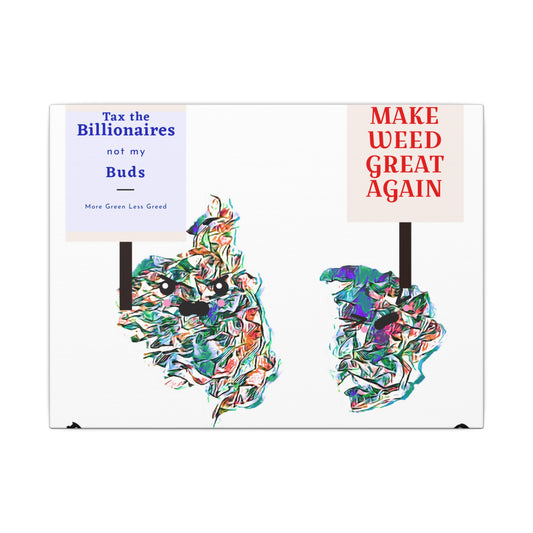 "United Strains of America" Canvas