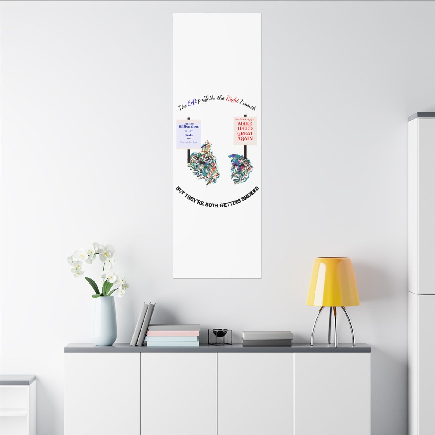 "United Strains of America" Canvas