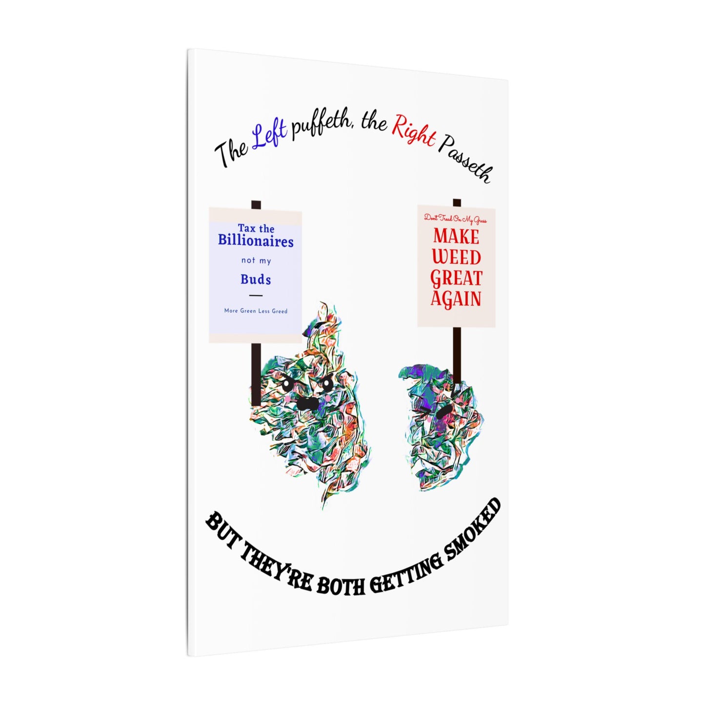 "United Strains of America" Canvas