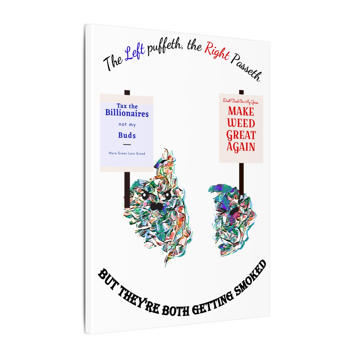 "United Strains of America" Canvas