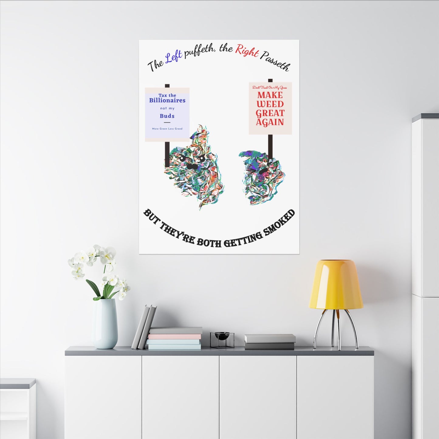 "United Strains of America" Canvas