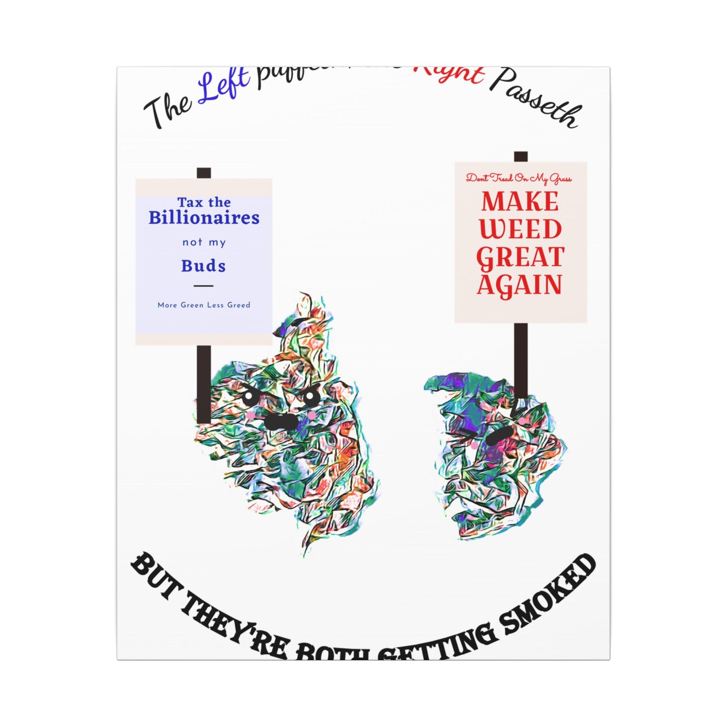 "United Strains of America" Canvas