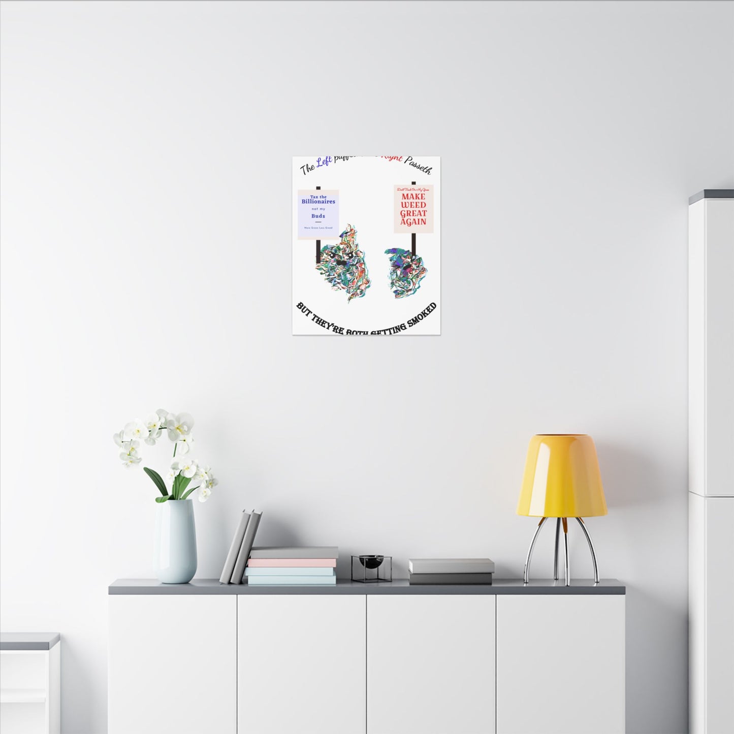 "United Strains of America" Canvas