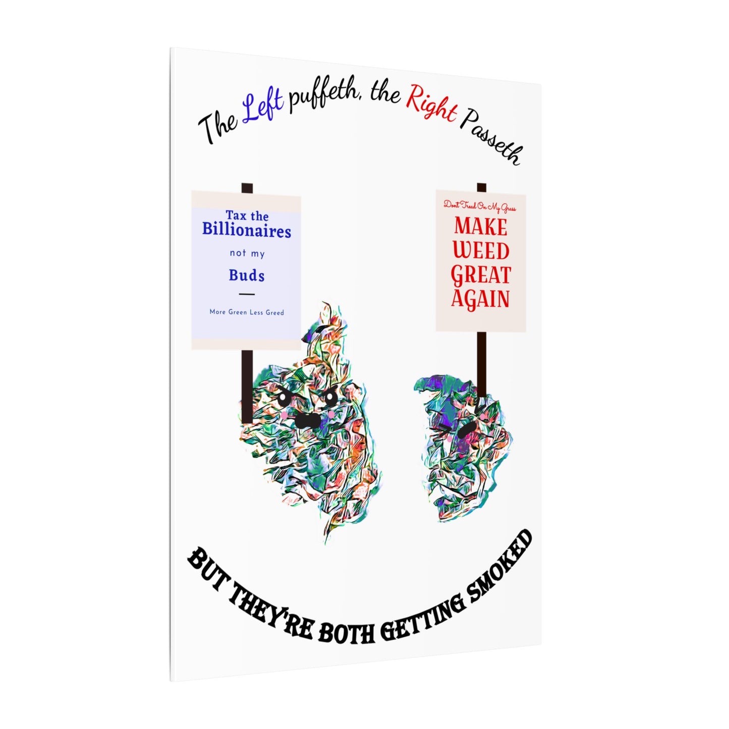 "United Strains of America" Canvas