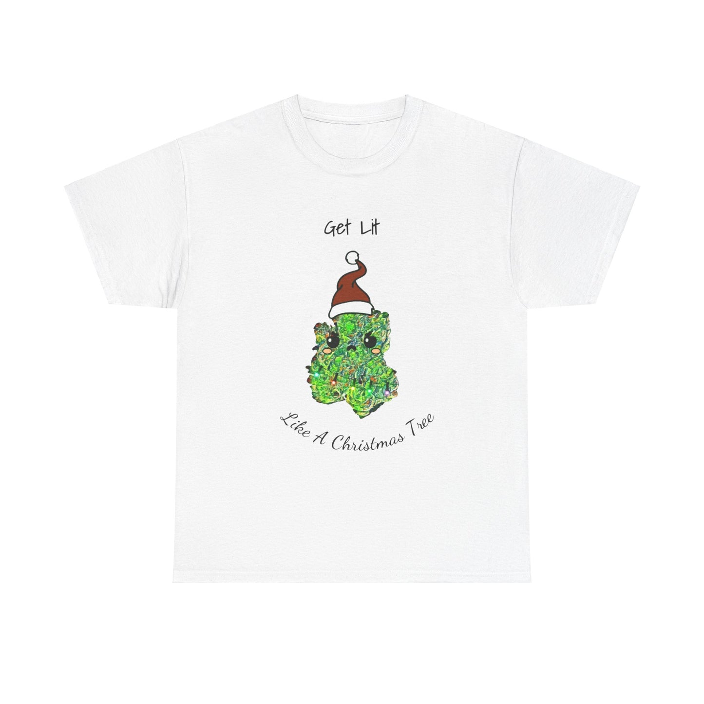 Litmas Tree Unisex Tee, Funny Holiday T-shirt, Christmas Apparel, Gift for Friends, Festive Party Shirt