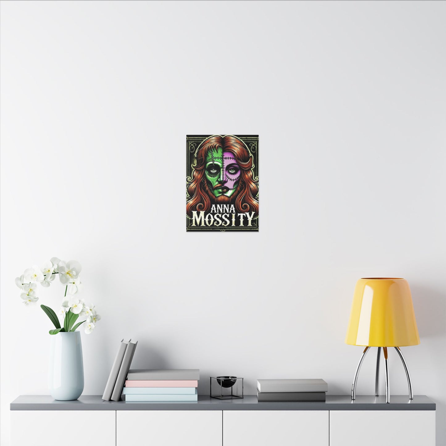 Artistic Matte Canvas Wall Art - Annal Mossity Design