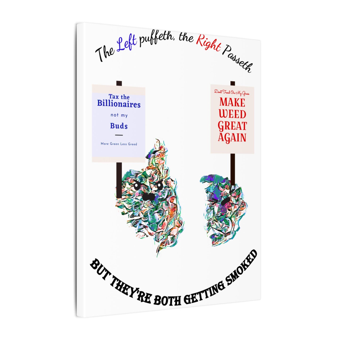 "United Strains of America" Canvas