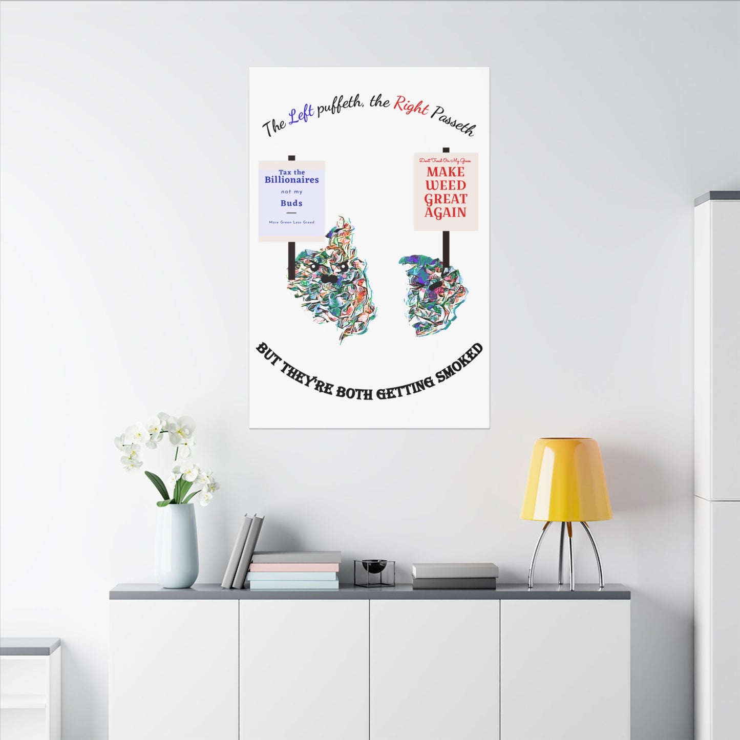 "United Strains of America" Canvas