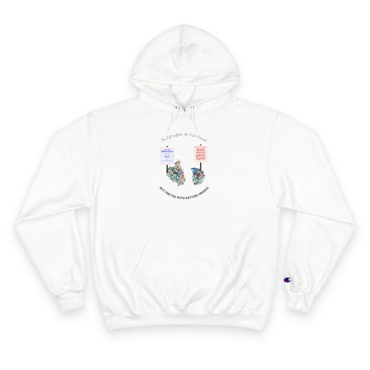 "United Strains of America" Champion Hoodie - Perfect for Casual Style