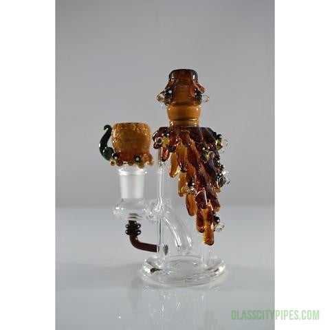 Empire Glassworks 5.5 inch Mini Bee Hive Glass Water Sculpture