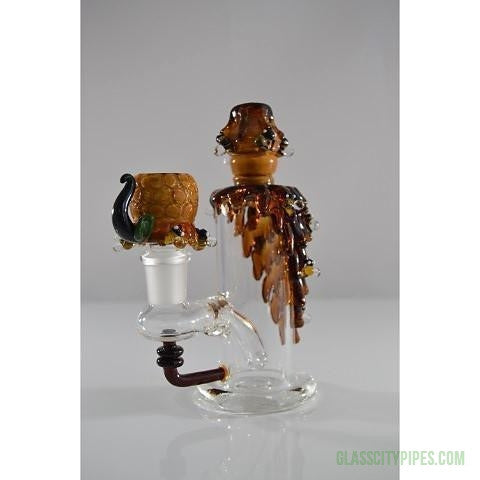 Empire Glassworks 5.5 inch Mini Bee Hive Glass Water Sculpture
