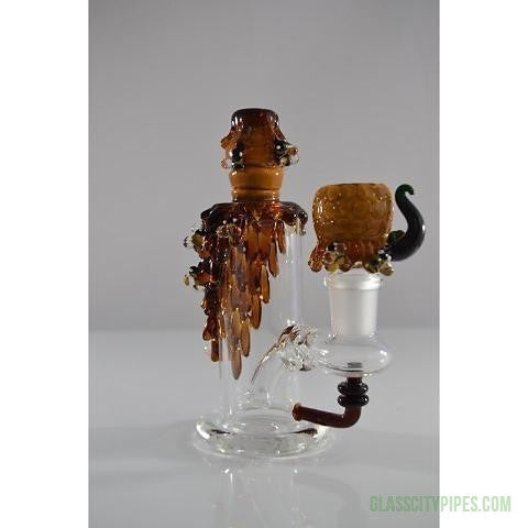 Empire Glassworks 5.5 inch Mini Bee Hive Glass Water Sculpture
